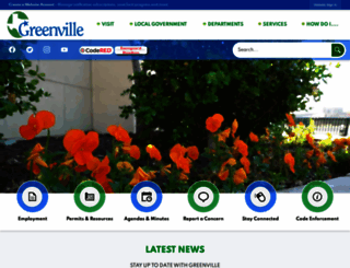 tx-greenville.civicplus.com screenshot