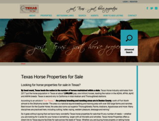 txhorseproperties.com screenshot