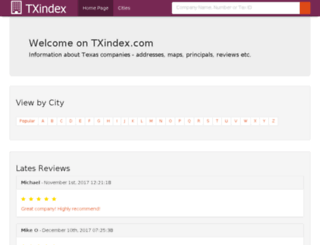 txindex.com screenshot