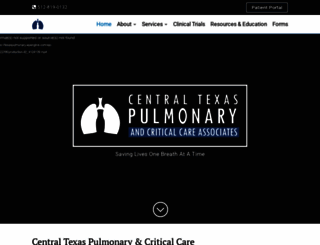 txpulmonary.com screenshot