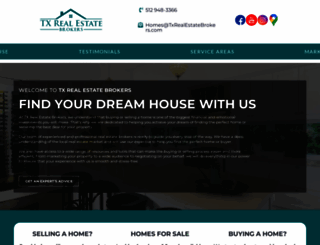 txrealestatebrokers.com screenshot