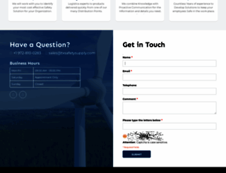 txsafetysupply.com screenshot