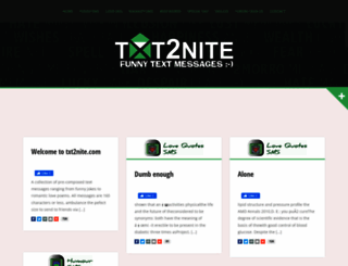 txt2nite.com screenshot