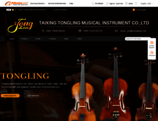 txtongling.en.alibaba.com screenshot