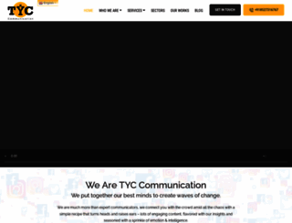 tyccommunication.com screenshot