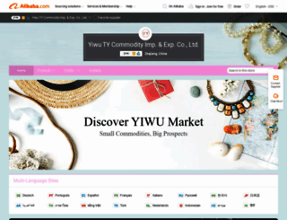 tycommodity.en.alibaba.com screenshot