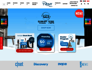 tyentusa.com screenshot