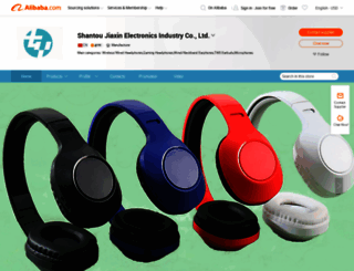 tyheadphone.en.alibaba.com screenshot