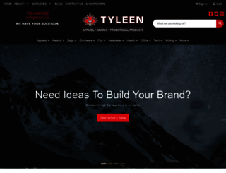 tyleen.com screenshot