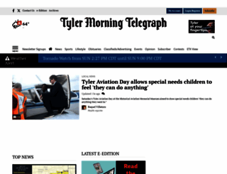 tylerpaper.com screenshot