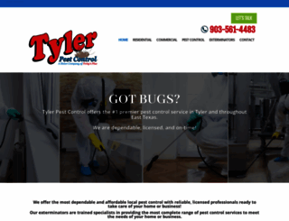 tylerpestcontrol.com screenshot