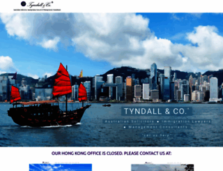 tyndall.hk screenshot