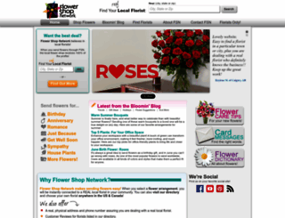 tyndallshometownfloral.com screenshot