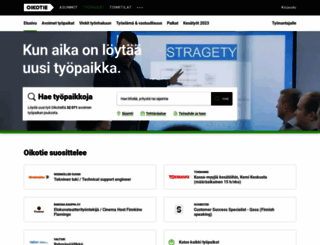 tyopaikat.oikotie.fi screenshot