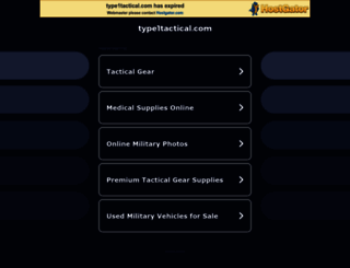 type1tactical.com screenshot