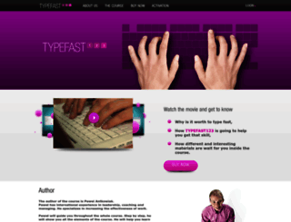 typefast123.com screenshot