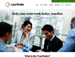 typefinder.com screenshot