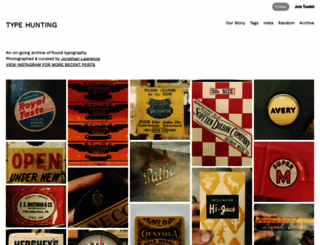 typehunting.com screenshot