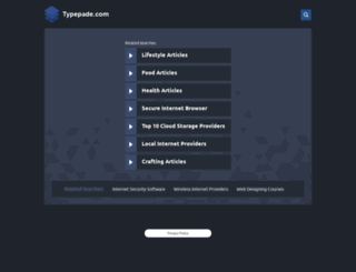 typepade.com screenshot