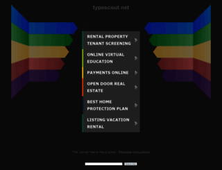 typescout.net screenshot