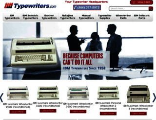 typewriter.com screenshot