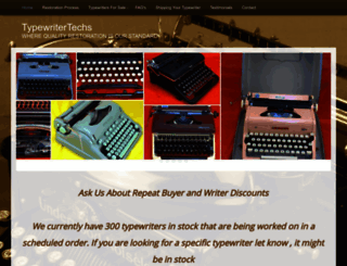 typewritertechs.com screenshot