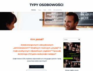 typyosobowosci.pl screenshot