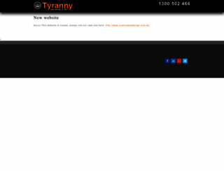 tyranny.com.au screenshot