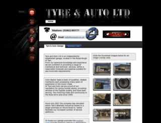 tyre-auto-ltd.co.uk screenshot
