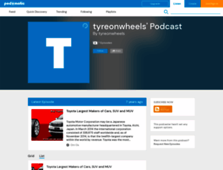 tyreonwheels12.podomatic.com screenshot