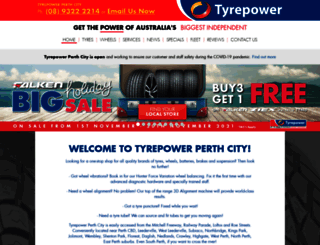 tyrepowerperthcity.com.au screenshot