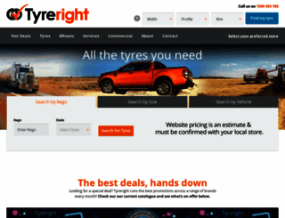 tyreright.com.au screenshot