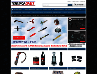 tyreshopdirect.com screenshot
