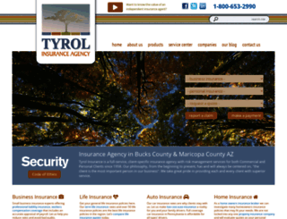 tyrolinsurance.com screenshot