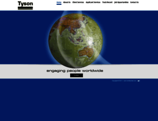 tyson-enterprises.com screenshot
