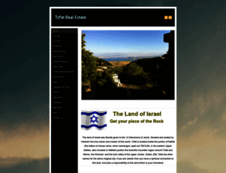 tzfatrealestate.com screenshot