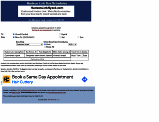 tzxbus.com screenshot