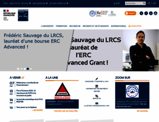 u-picardie.fr screenshot