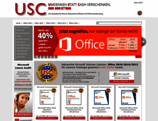 u-s-c-shop.de screenshot