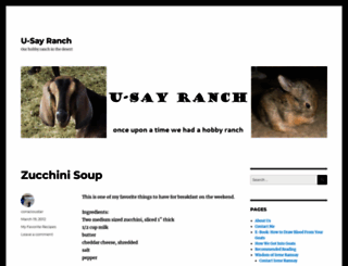 u-sayranch.com screenshot