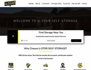 u-stor.com screenshot