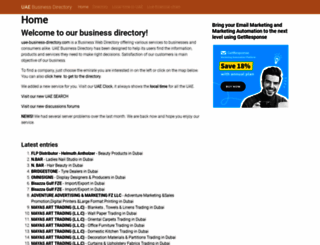 uae-business-directory.com screenshot