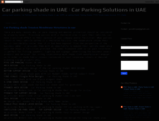 uae-carparking.blogspot.com screenshot
