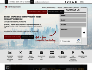 uae-consultants.com screenshot