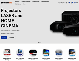 uae.projectorsouq.com screenshot
