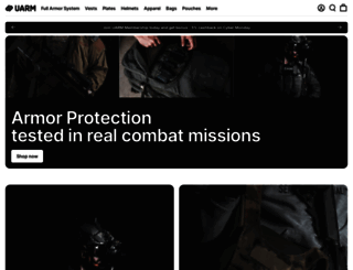 uarmprotection.com screenshot