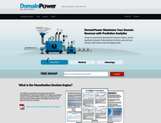 uat-build.domainpower.com screenshot