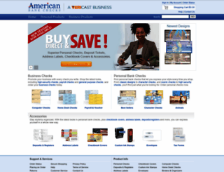 uat.americanbankchecks.com screenshot
