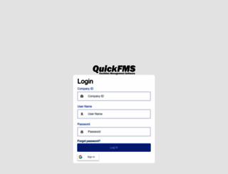 uat.quickfms.com screenshot