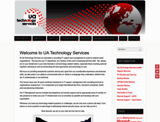 uatechserv.com screenshot